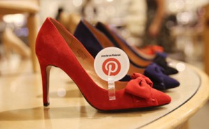 Nordstrom combines social media with in-store merchandising efforts. Photo courtesy of Nordstrom, Inc.