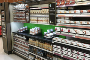 Enhanced displays give the retailer's store a fresh, modern look.